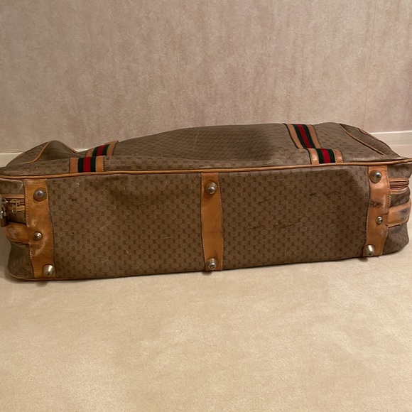 GUCCI VINTAGE large suitcase - Picture 6 of 16